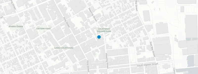 Map showing location of Élevé Restaurant & Rooftop