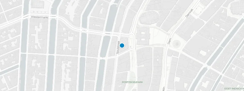 Map showing location of W Amsterdam