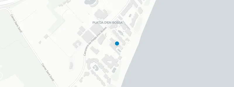 Map showing location of Up Ibiza Sky Society
