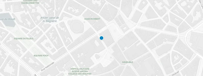 Map showing location of Grand Hôtel Bellevue Rooftop