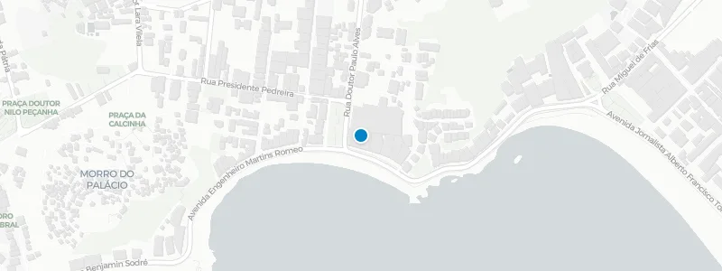Map showing location of Deck Bar at H Niteroi Hotel