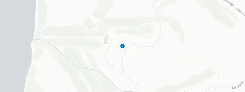 Map showing location of The Romanos, a Luxury Collection Resort, Costa Navarino