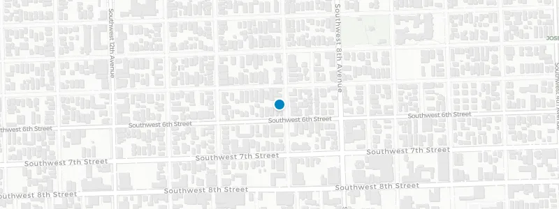Map showing location of Terras Miami Rooftop