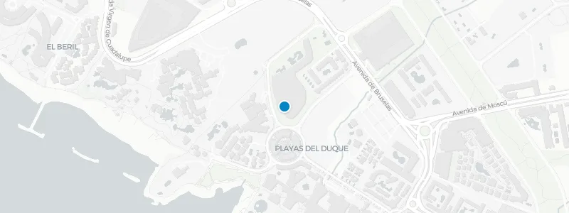Map showing location of Zambra SkyBar