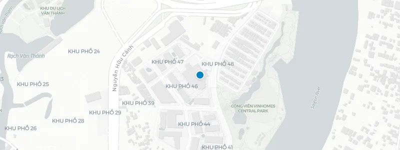 Map showing location of Blank Lounge