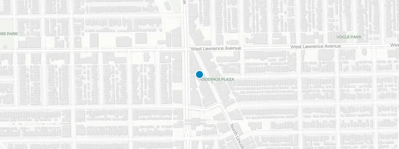 Map showing location of Gene's Sausage Shop and Delicatessen