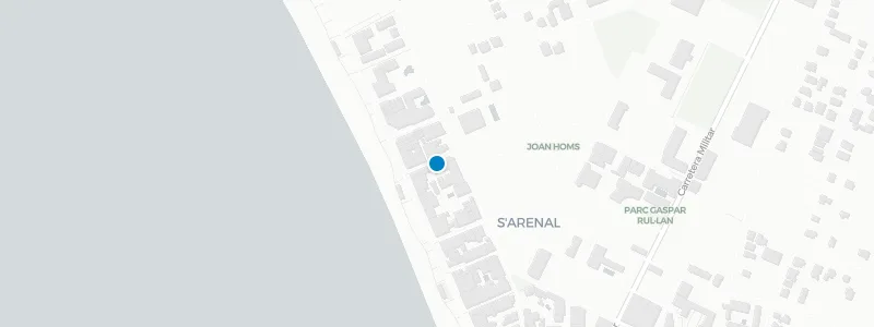 Map showing location of Heaven Rooftop Bar