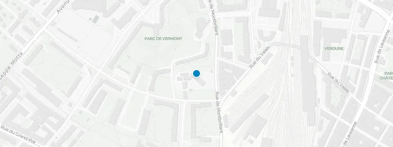 Map showing location of La Terrasse de la paix