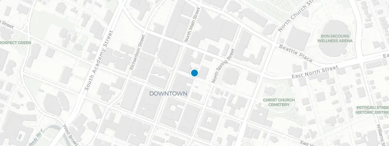 Map showing location of Ink N Ivy
