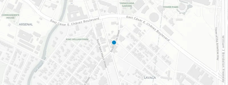 Map showing location of Bar America