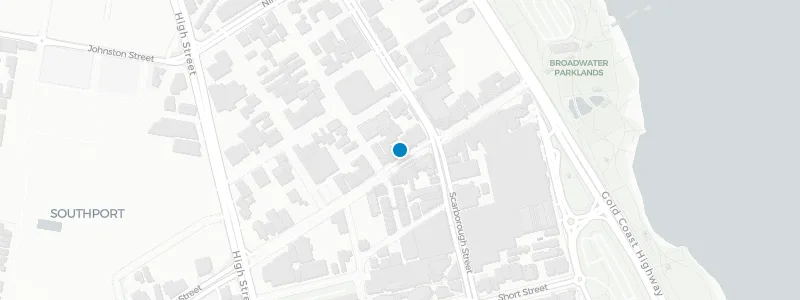 Map showing location of Mr. PP's Deli & Rooftop