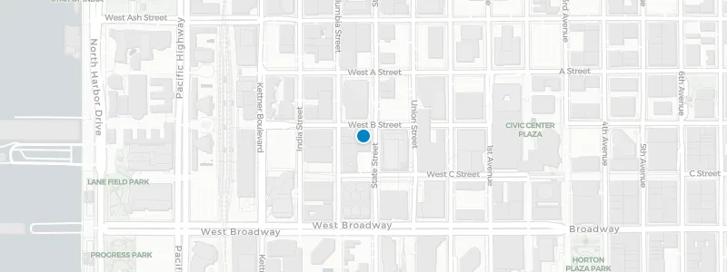 Map showing location of Topside Terrace Kitchen & Bar