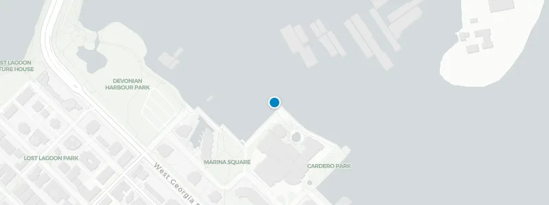 Map showing location of LIFT Bar Grill View