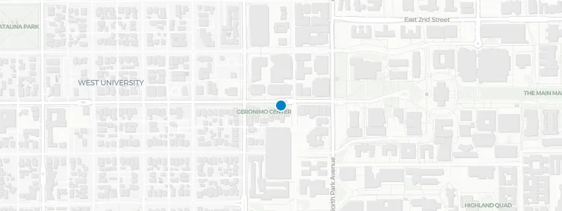 Map showing location of Illegal Pete's