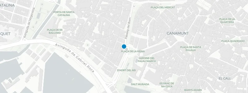 Map showing location of Hotel Tres roof terrace
