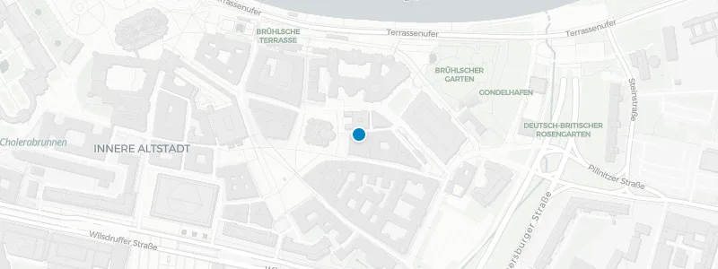 Map showing location of Restaurant Moritz