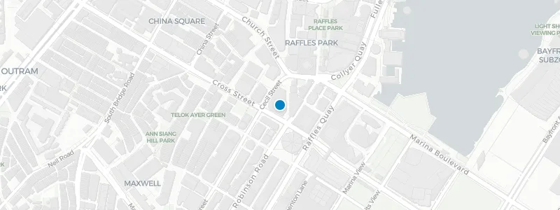 Map showing location of Artemis Grill & Sky Bar
