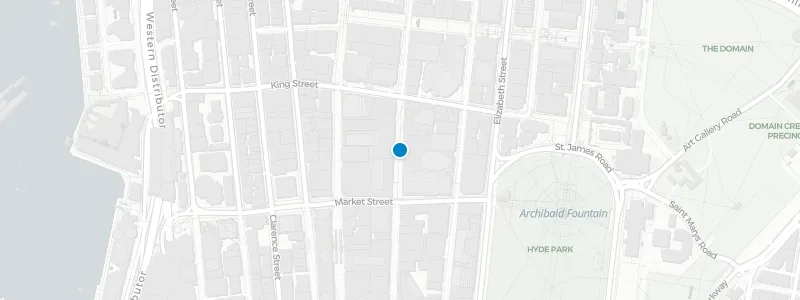 Map showing location of CIRQ Bar & Lounge