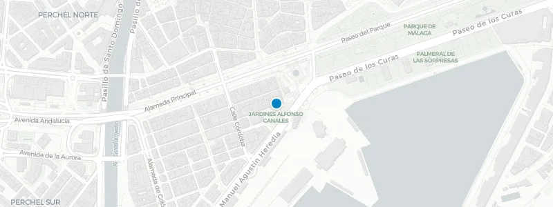 Map showing location of Valeria's Terrace