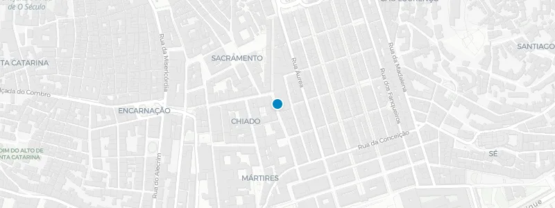 Map showing location of Entretanto - Hotel do Chiado