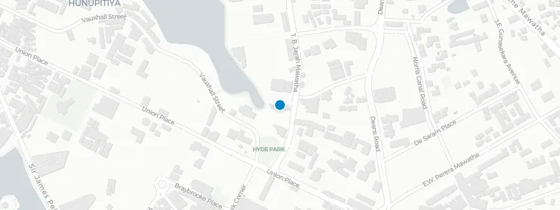 Map showing location of Headquarters by W15