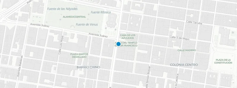 Map showing location of Miralto