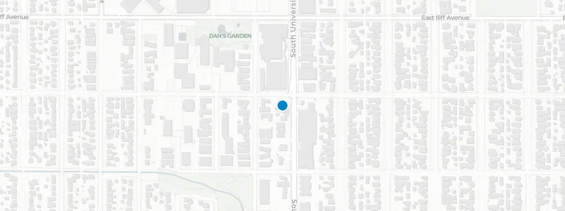 Map showing location of The Pioneer Bar