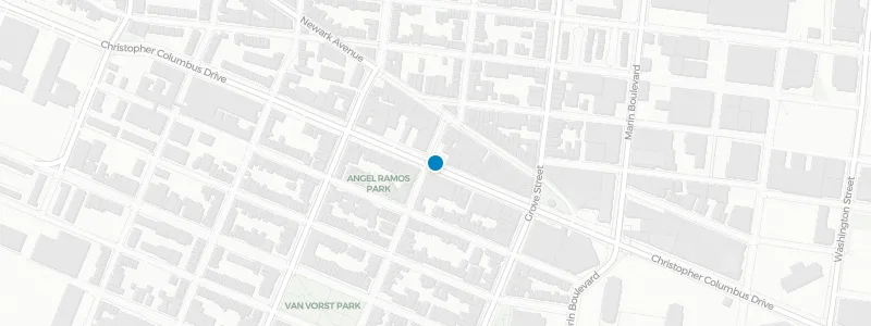 Map showing location of Six26 Rooftop Bar & Lounge