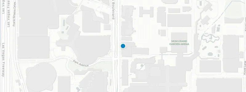 Map showing location of BrewDog Las Vegas