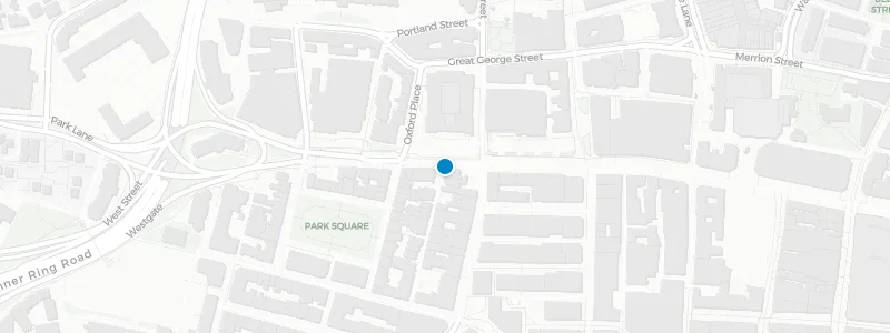 Map showing location of The Rooftop Social