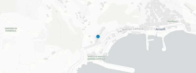 Map showing location of Grand Hotel Convento di Amalfi