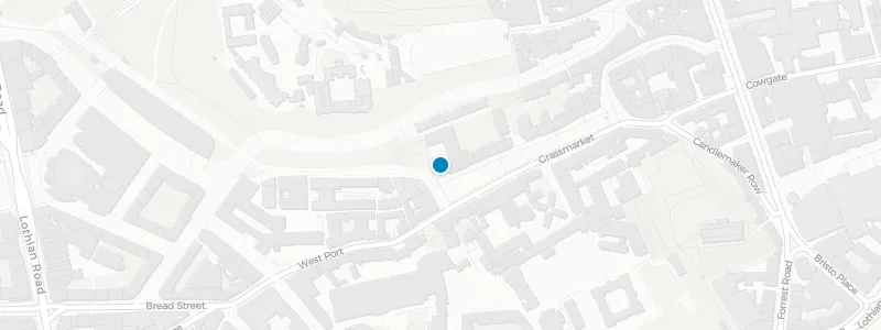 Map showing location of Cold Town House