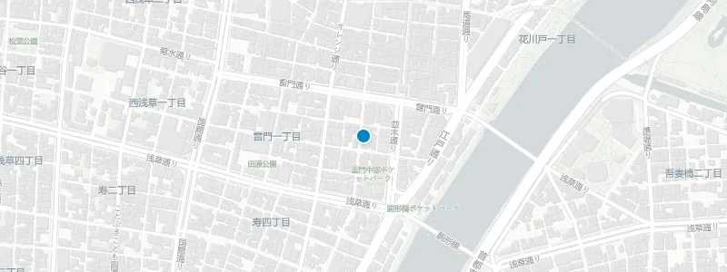 Map showing location of R Restaurant & Bar