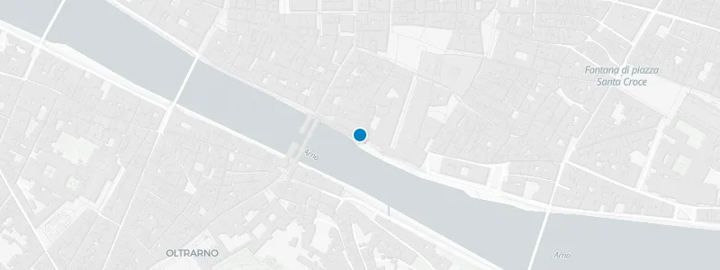 Map showing location of Rooftop Bar DISOPRA at Hotel degli Orafi