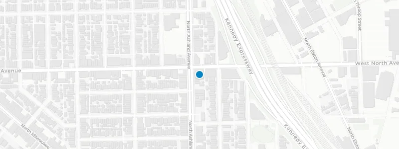 Map showing location of Kennedy Rooftop