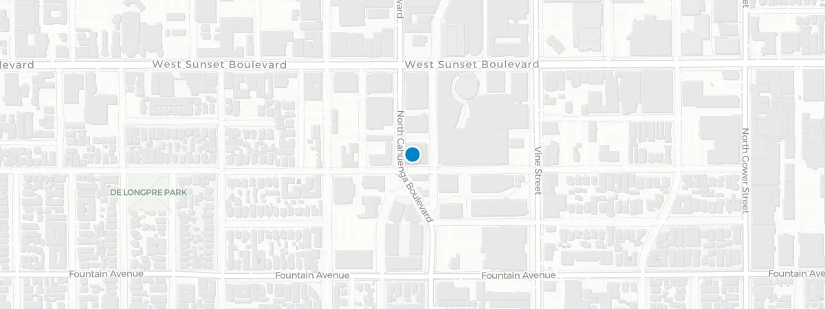 Map showing location of I|O Rooftop at The Godfrey