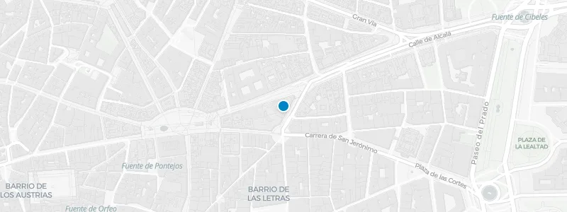 Map showing location of Dani Brasserie