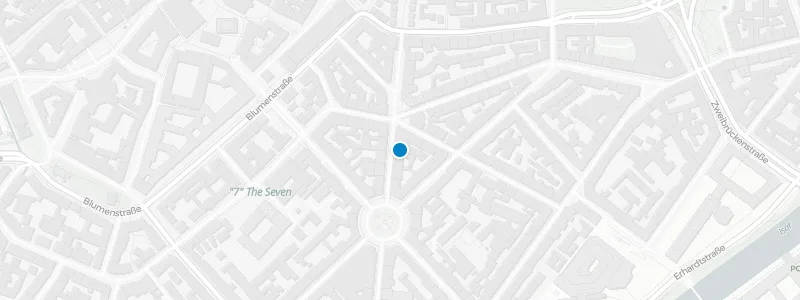 Map showing location of Hotel Deutsche Eiche Rooftop