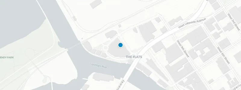 Map showing location of Punch Bowl Social