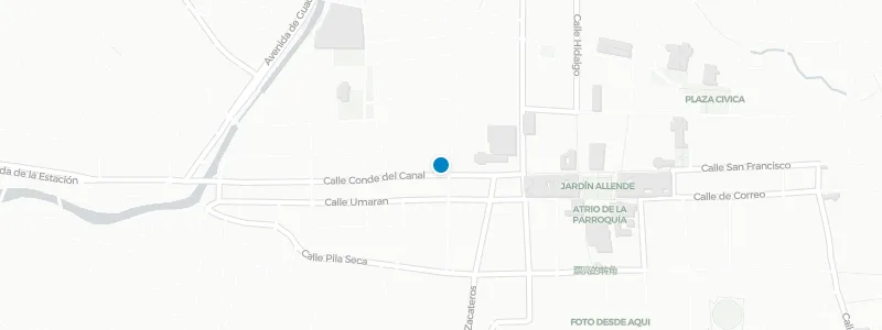Map showing location of Zumo Rooftop