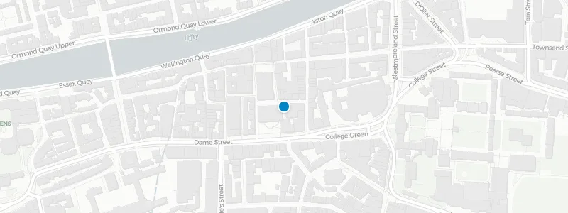 Map showing location of DÍON Rooftop Restaurant & Bar