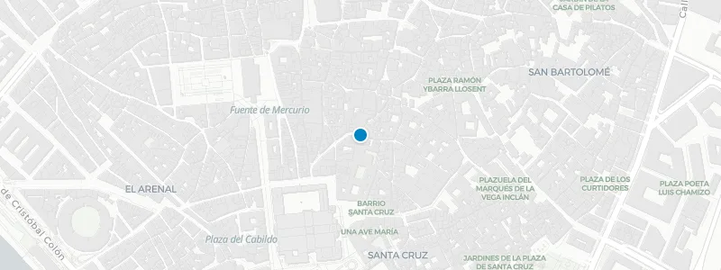 Map showing location of Terraza Pinello