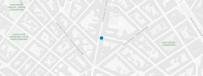 Map showing location of Perché Rooftop Bar
