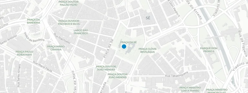Map showing location of Vista Ibirapuera