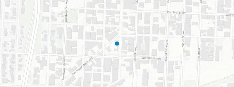 Map showing location of Up-Down Kansas City
