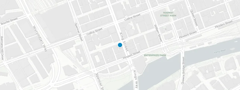 Map showing location of The Q Rooftop