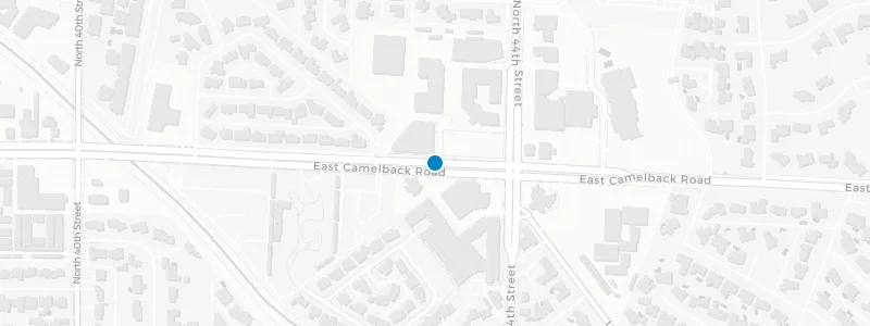 Map showing location of théa Mediterranean Rooftop