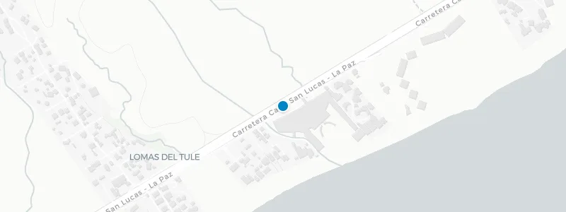 Map showing location of One&Only Palmilla