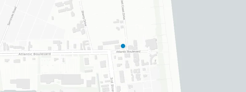 Map showing location of Coop 303