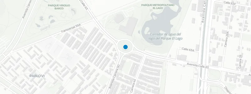 Map showing location of Federal Rooftop
